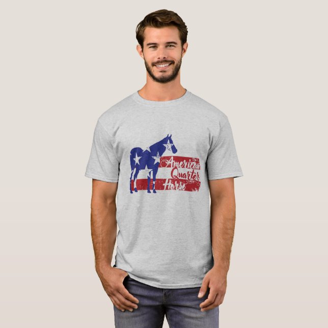 American Quarter Horse T-Shirt (Front Full)
