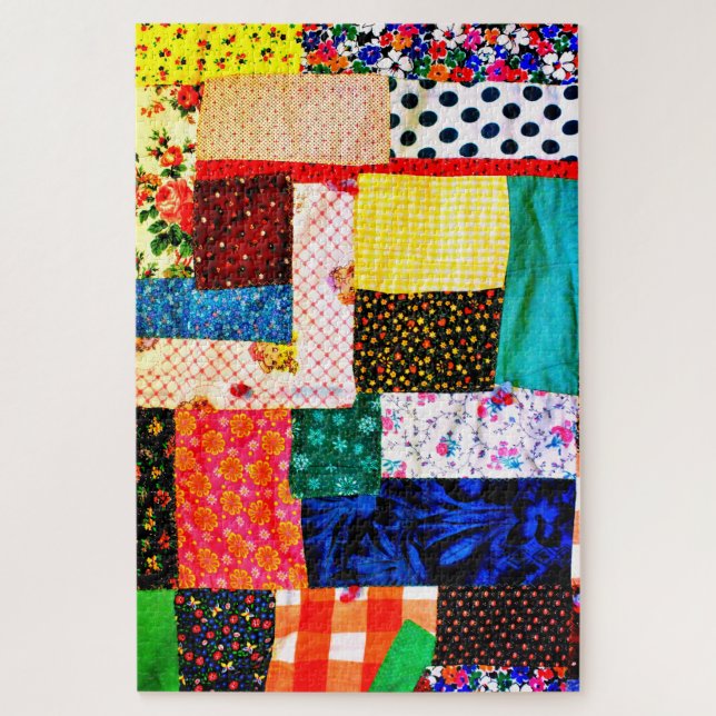 American Quilt Jigsaw Puzzle (Vertical)