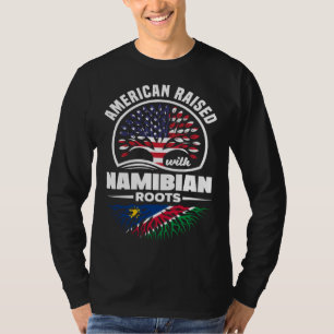 American Raised With Namibian Roots Namibian Namib T-Shirt