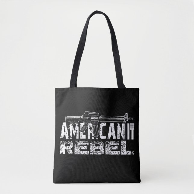 American Rebel AR-15 Tote Bag (Front)