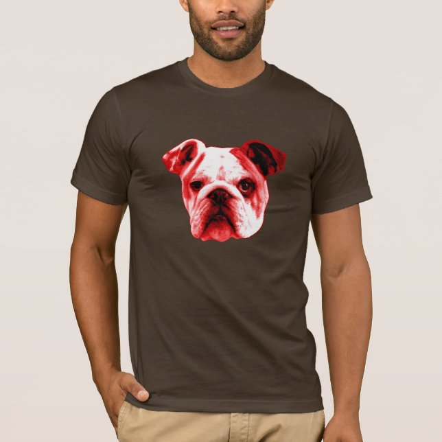 American Red Bulldog - Best Dogs T-Shirt (Front)