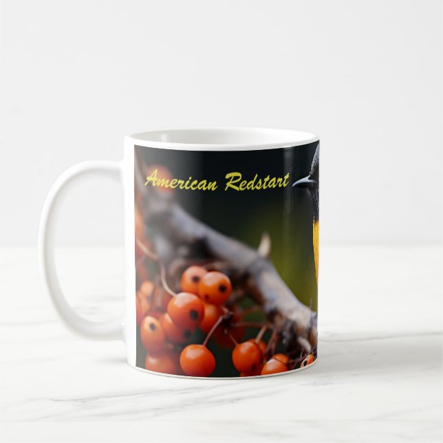 American Redstart Coffee Mug (Left)