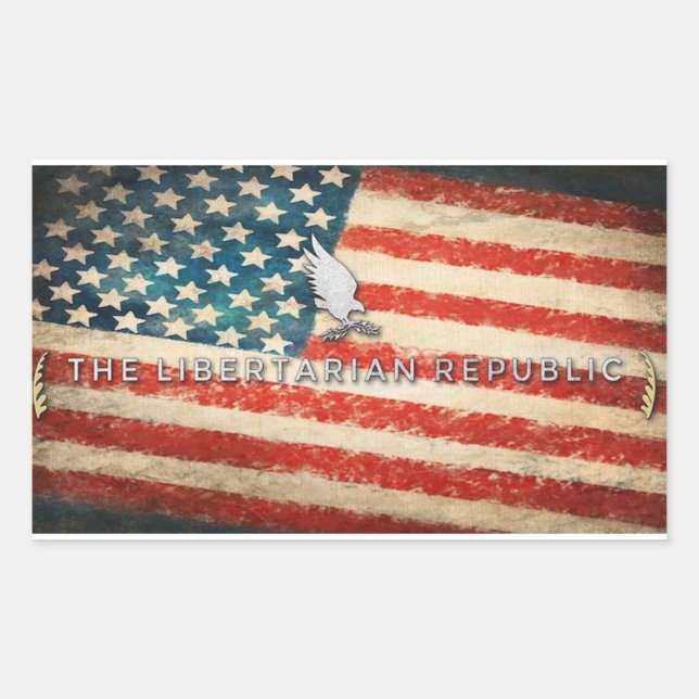 American Republic Bumper Sticker (Front)