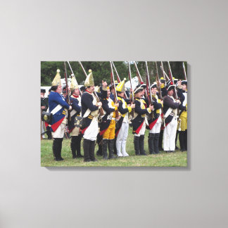 American Revolution, Hessian Soldiers Canvas Print