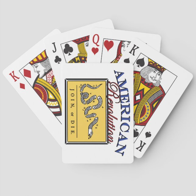 American Revolution Playing Cards (Back)