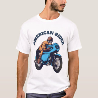 American Rider Motorcycle T-Shirt