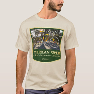 American River Bike Trail (bike2) T-Shirt