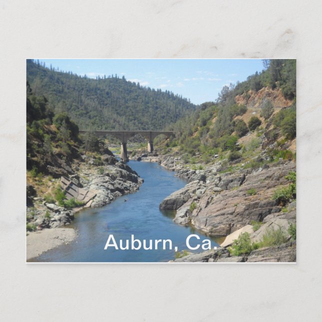 American River Postcard (Front)