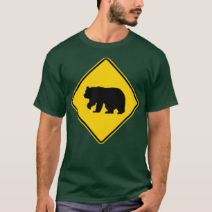 American Road Signs Migrating bears ahead T-Shirt