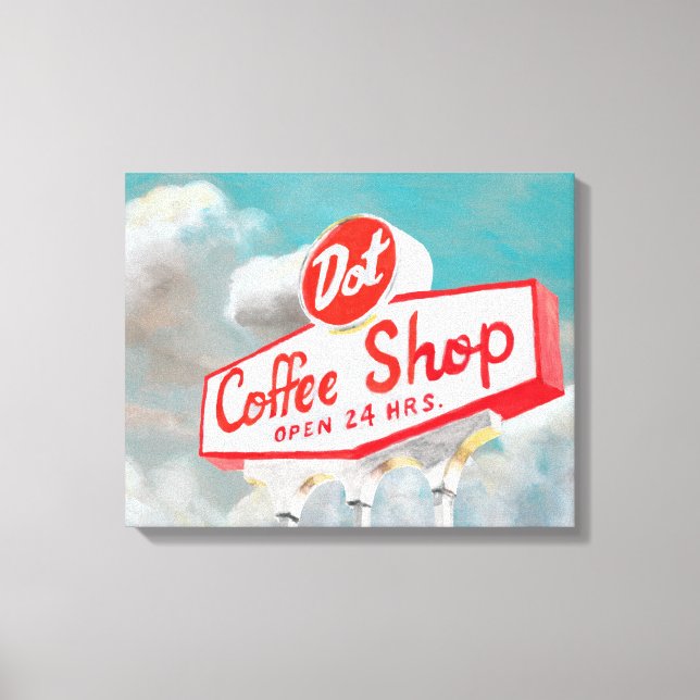 American Roadside | Coffee Shop Sign (Front)