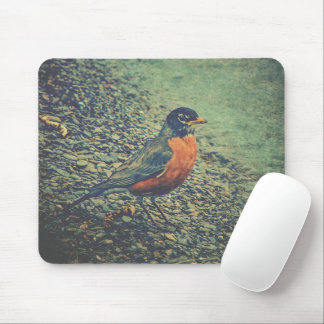 American Robin Bird Nature Mouse Pad