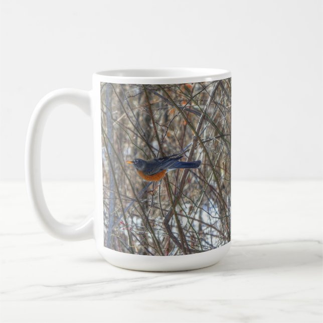 American Robin Coffee Mug (Left)