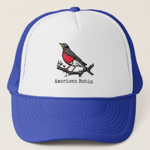 American Robin Customisable Trucker Hat