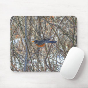 American Robin Mouse Pad