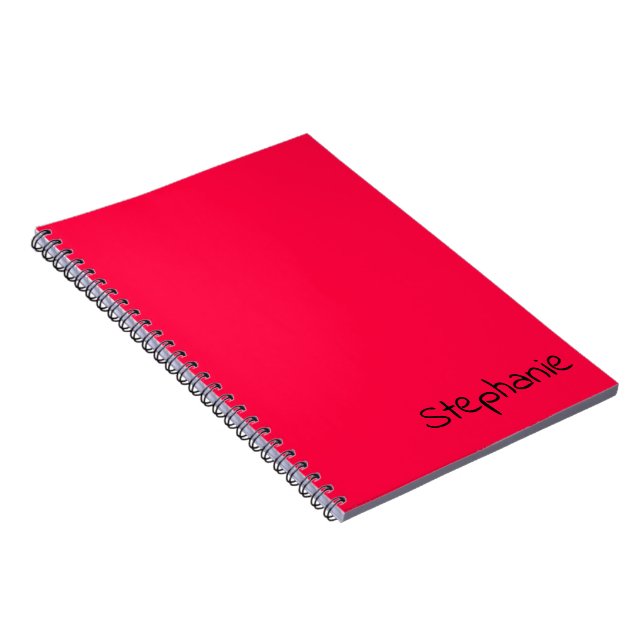 American Rose Colour Spiral Notebook (Right Side)