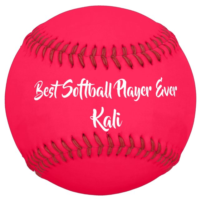 American Rose Red Colour Softball (Front)