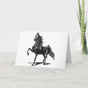 American Saddlebred Card