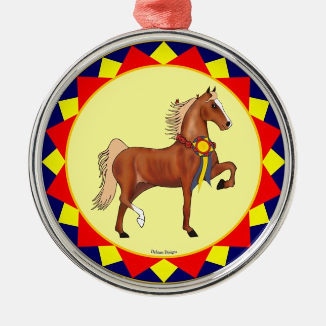 American Saddlebred Champion Ornament (Front)