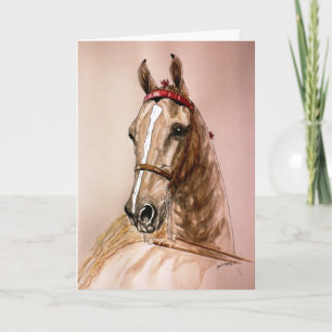 American Saddlebred Horse Card