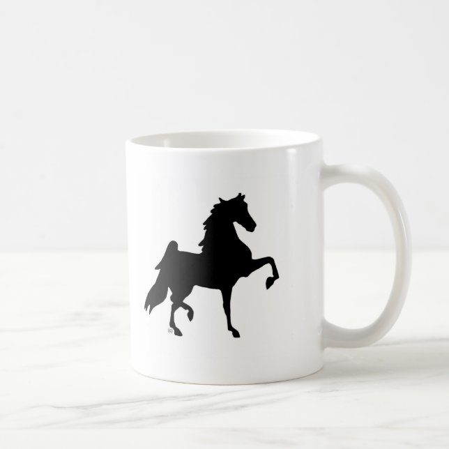 American Saddlebred Horse Coffee Mug (Right)