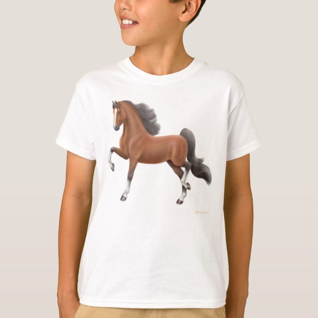 American Saddlebred Kids T-Shirt (Front)