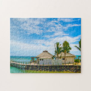 American Samoa Beach Scene. Jigsaw Puzzle