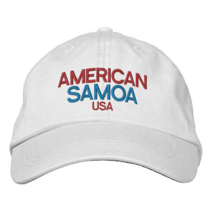American Samoa Embriodered Hat