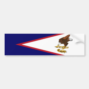 American Samoa Flag Bumper Sticker