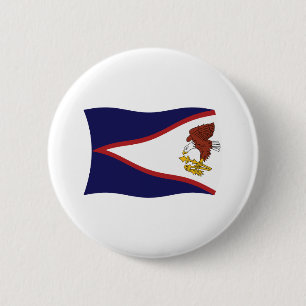 American Samoa Flag Button