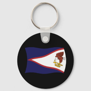 American Samoa Flag Keychain