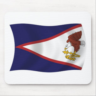 American Samoa Flag Mousepad