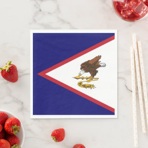 American Samoa flag Napkin