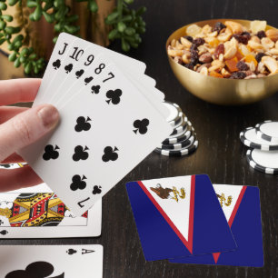 American Samoa flag Playing Cards