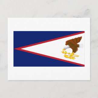 American Samoa Flag Postcard