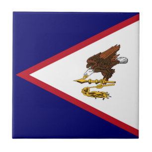 American Samoa flag Tile