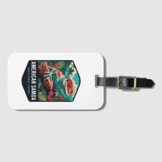 American Samoa Luggage Tags