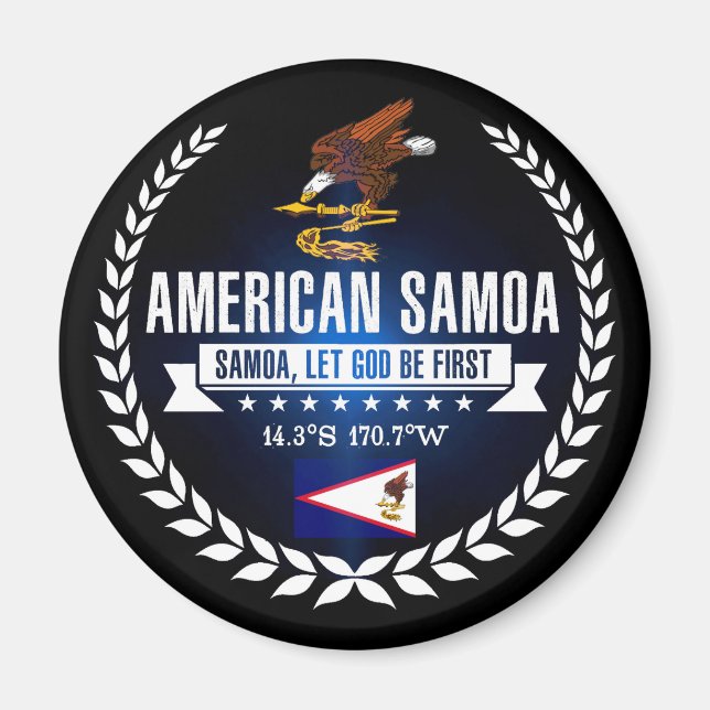 American Samoa Magnet (Front)