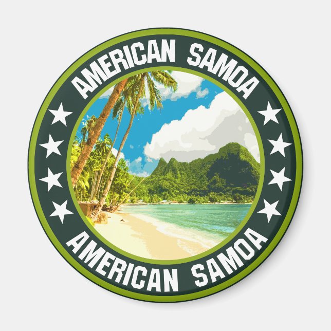 American Samoa                                     Magnet (Front)