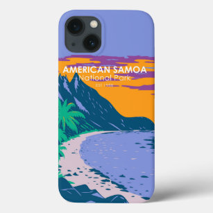 American Samoa National Park Ofu Beach  iPhone 13 Case
