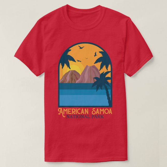 American Samoa National Park T-Shirt (Design Front)