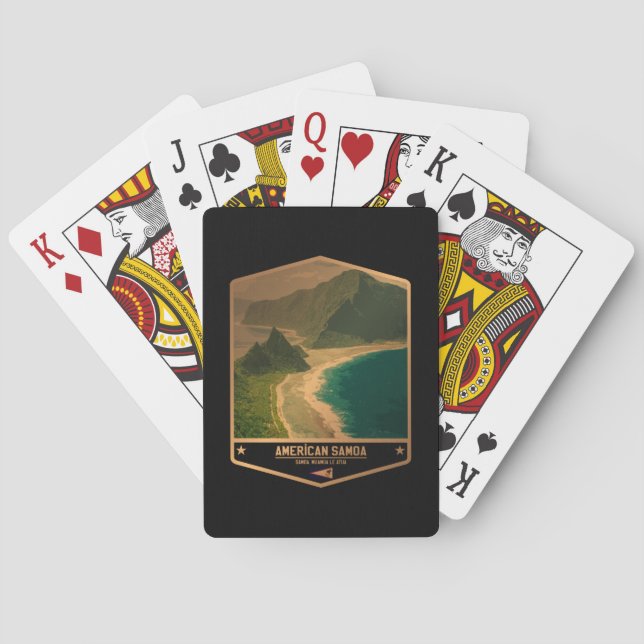 American Samoa Playing Cards (Back)