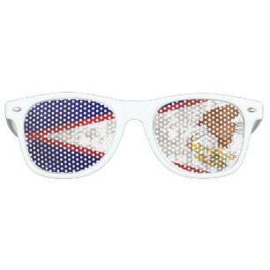American Samoa Retro Sunglasses