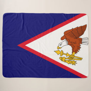American Samoa Sherpa Blanket