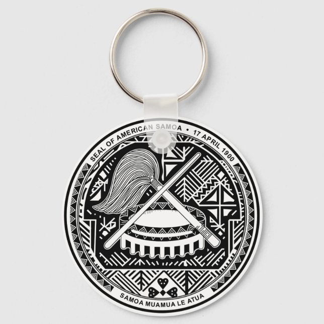 American Samoa Territory Key Ring (Front)