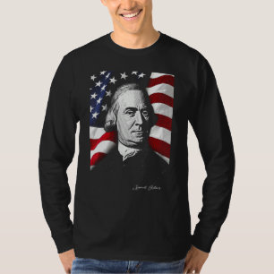 American samuel adams Eyes Flag Country T-Shirt