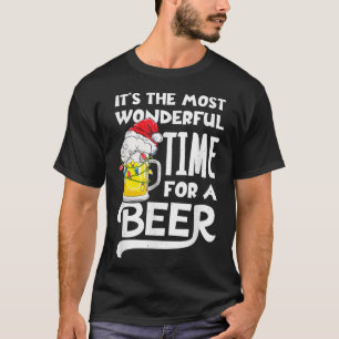 American Santa Claus It's The Most Wonderful Time  T-Shirt