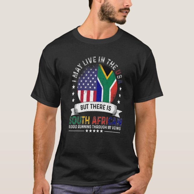 American Scouth African Home in US Patriot South A T-Shirt (Front)