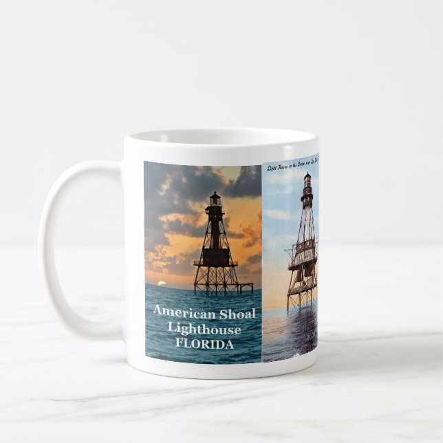 American Shoal Lighthouse, Florida Mug (Left)