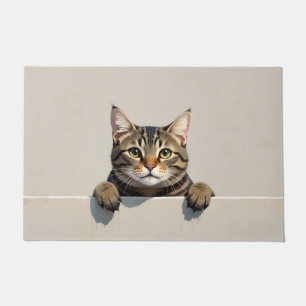 American Shorthair Cat Doormat Art