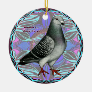 American Show Racer Ceramic Tree Decoration